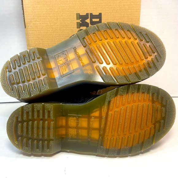 BNIB DR MARTENS 1461 SHIFTABLE SEQUINS LOAFER BLACK/SILVER UK 3 US 5 - Picture 7 of 16